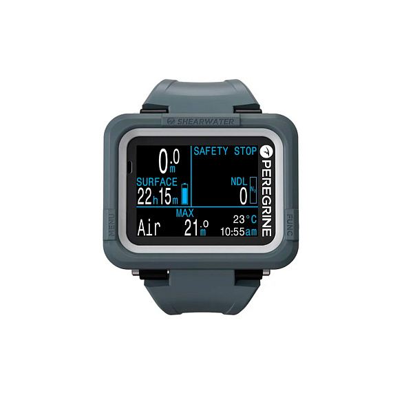 Подводный компьютер Shearwater Peregrine Adventure Gray Подводный компьютер Shearwater Peregrine Adventure Gray