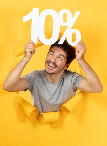 Отмечаем 315-й день года скидкой 10% на все товары! Отмечаем 315-й день года скидкой 10% на все товары!